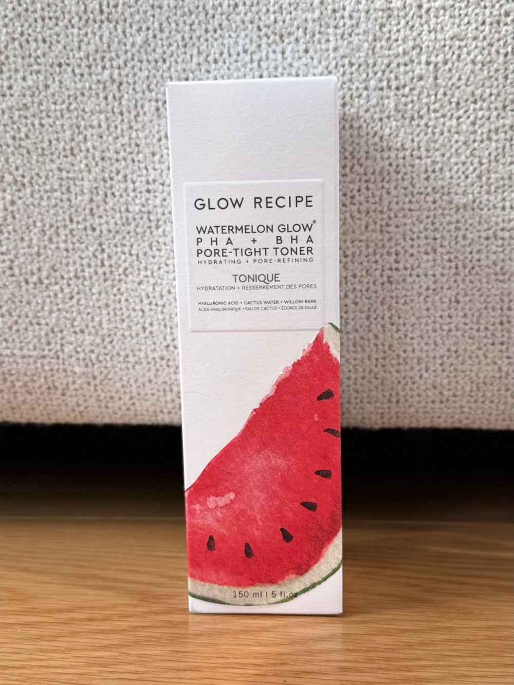 NIB Glow Recipe Watermelon Glow PHA + BHA Pore-Tight Toner - Full Size